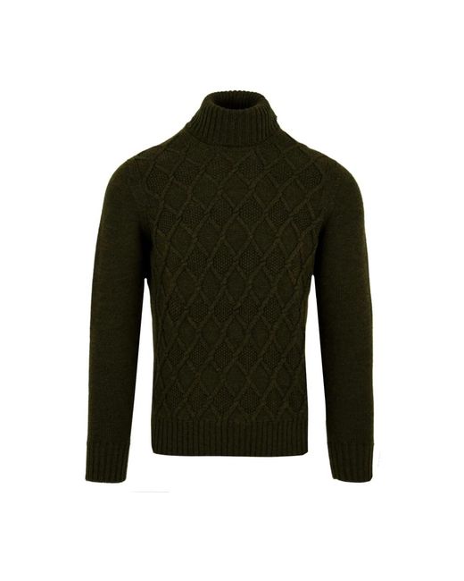 Drumohr Green Turtlenecks for men