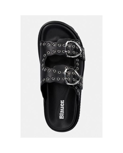 Sliders Blauer de color Black