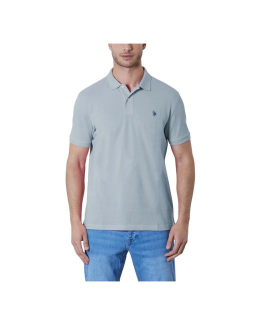 U.S. POLO ASSN. Blue Polo Shirts for men