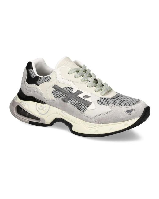 Premiata Gray Sneakers for men