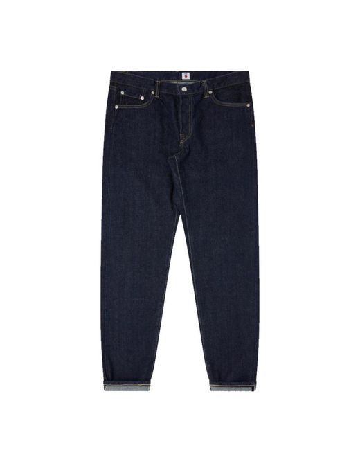 Edwin Blue Straight Jeans for men
