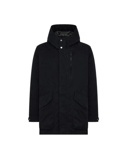 DUNO Black Down Coats for men