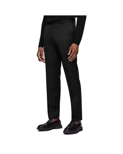 Boss Black Suit Trousers for men
