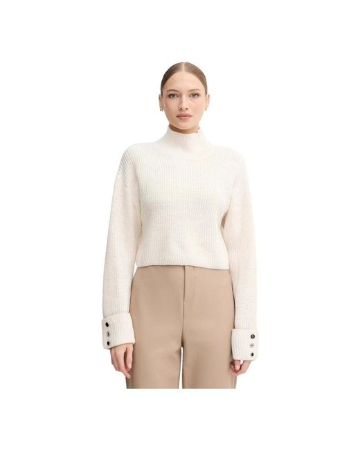 GAUDI Turtleneck Sweater in het Natural