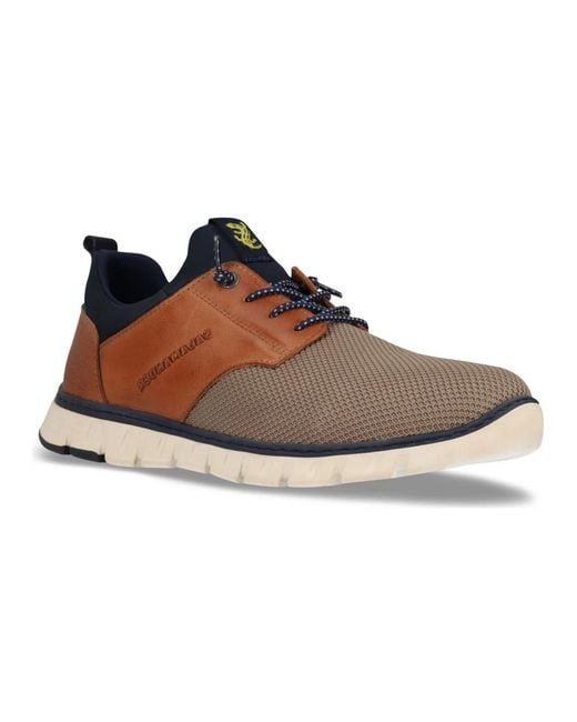Salamander Brown Sneakers for men