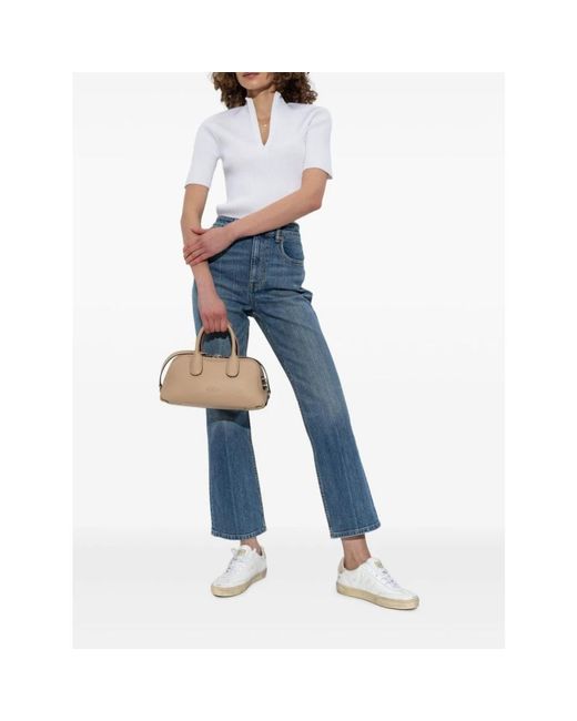 Tory Burch Boot-Cut Jeans in het Blue