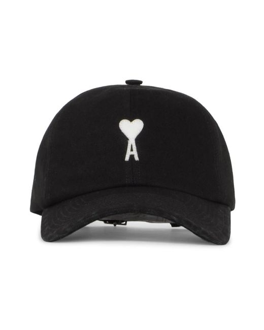 Caps AMI de hombre de color Black