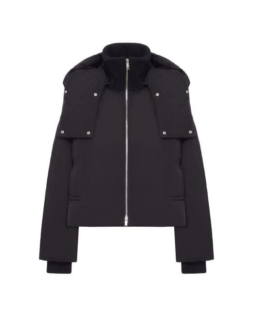 Sportmax Black Down Jackets