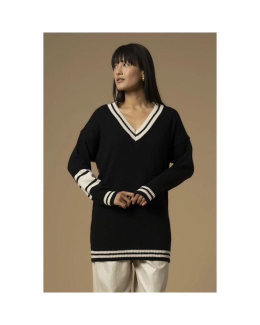 Kocca Black V-Neck Knitwear