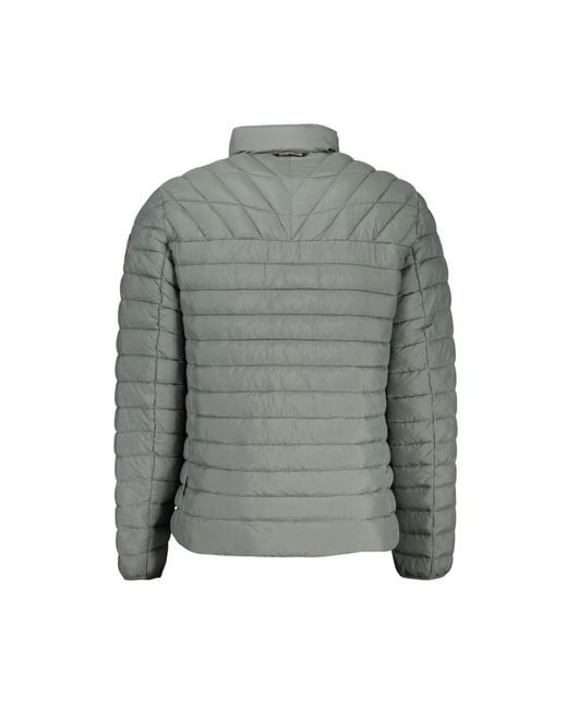 Napapijri Gray Winter Jackets for men