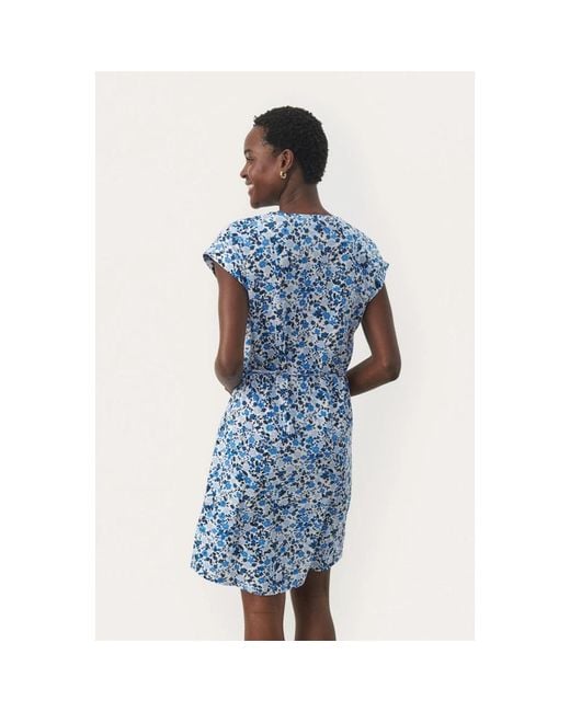 Part Two Blue Short Dresses