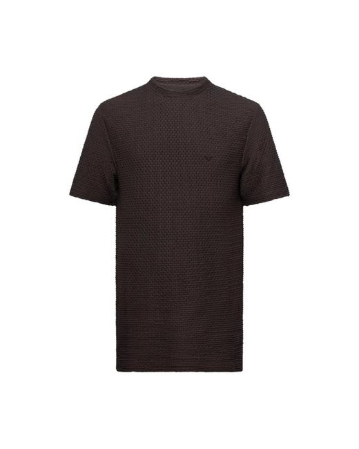 Emporio Armani Black T-Shirts for men