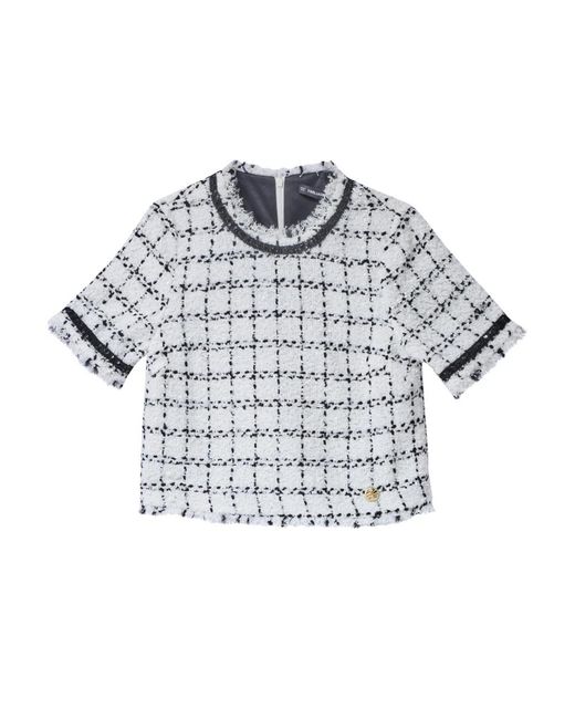 Karl Lagerfeld Blue Blouses