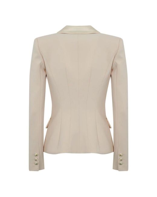 Blazers di Elisabetta Franchi in Natural