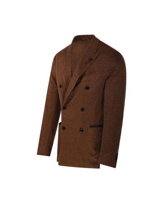 Lardini Brown Blazers for men