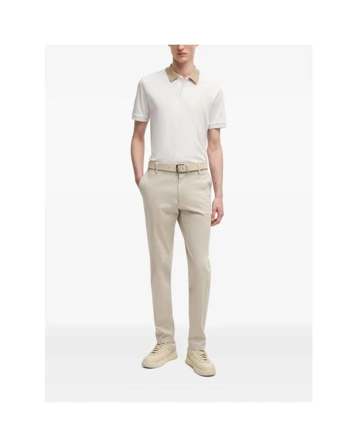 HUGO Gray Slim-Fit Trousers for men