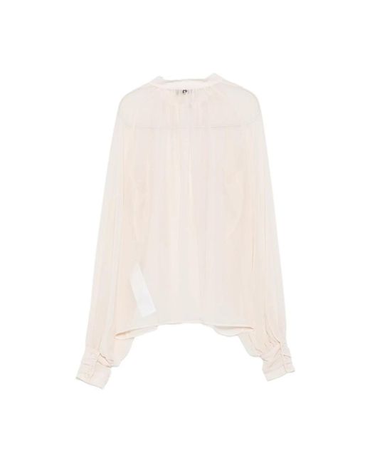 Liu Jo White Stilvolle Avorio Bluse Für Frauen