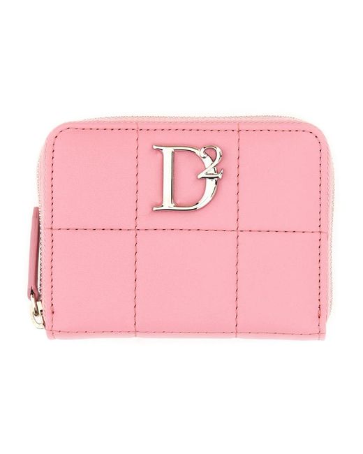 Wallets & Cardholders DSquared² en coloris Pink