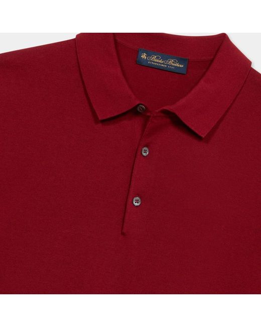 Brooks Brothers Red Polo Shirts for men