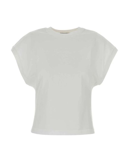 Agolde White T-Shirts