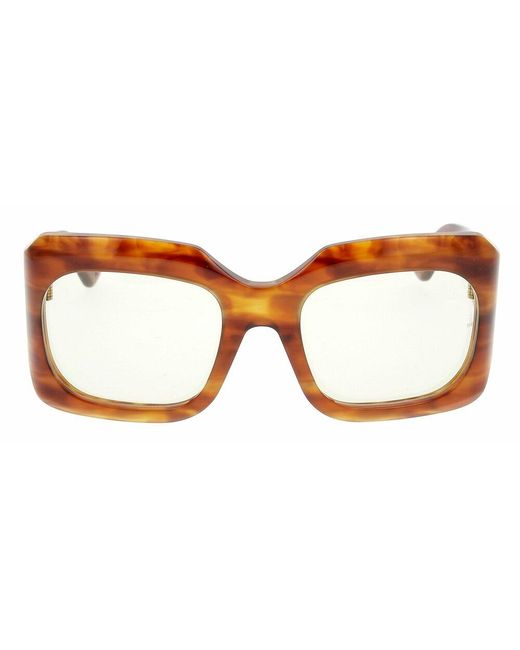 Jacques Marie Mage Brown Sonnenbrille