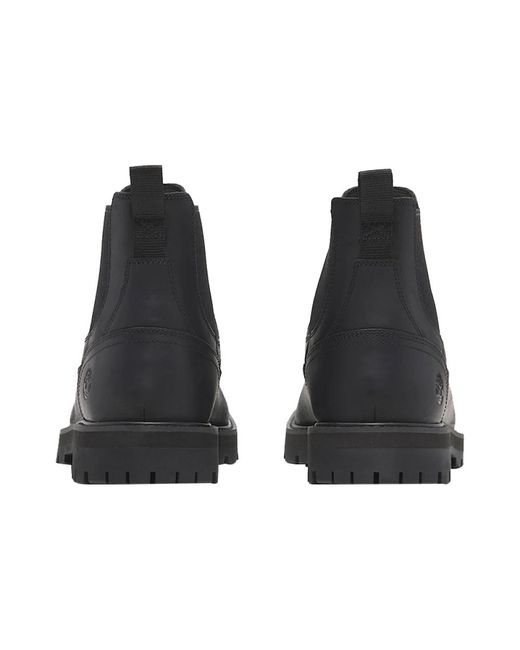 Timberland Black Chelsea Boots for men