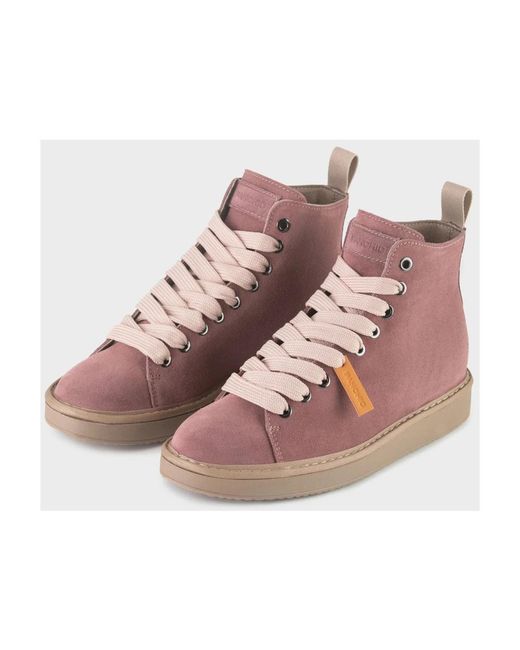 Pànchic Purple Lace-Up Boots