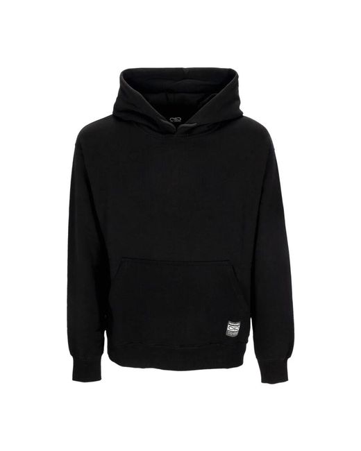 Propaganda Schwarzer Leichter Kapuzenpullover in Black für Herren