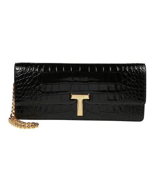 Clutches Tom Ford de color Black