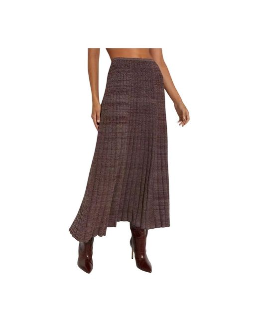 Tory Burch Midi Skirts in het Brown