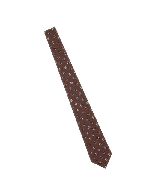 Kiton Brown Ties for men