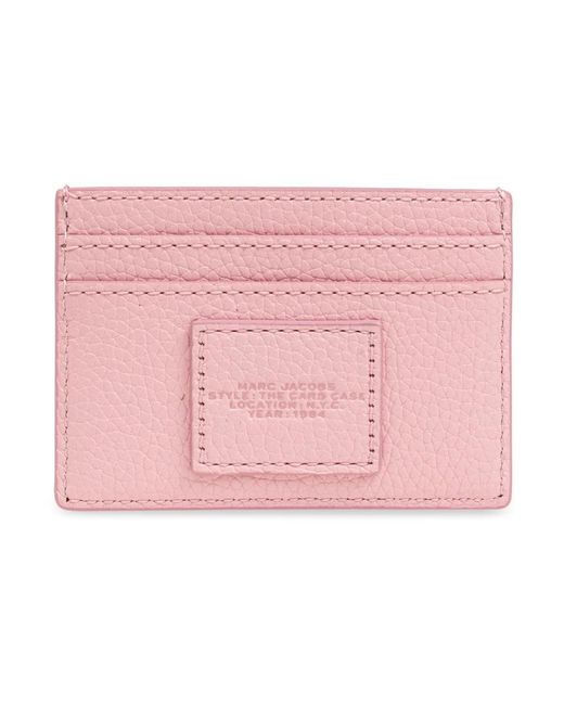 Marc Jacobs Pink Lederkartenhalter