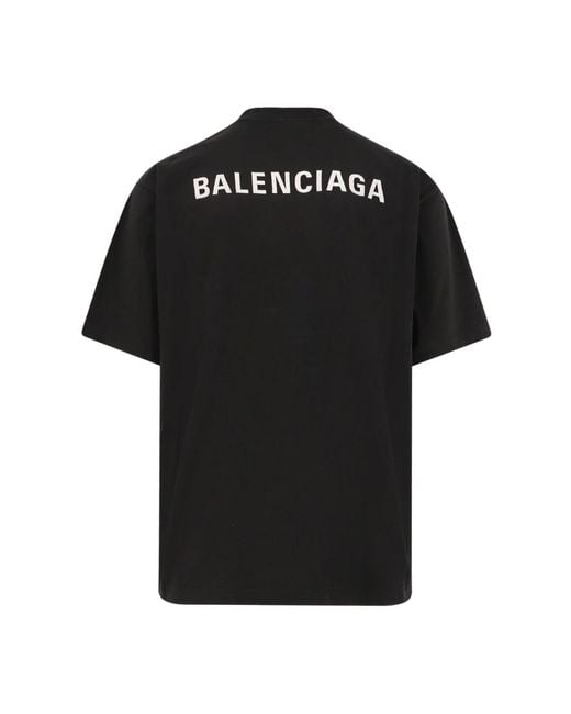 T-Shirts Balenciaga de hombre de color Black