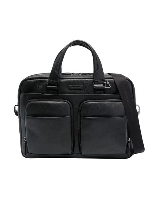 Piquadro Black Laptop Bags & Cases for men