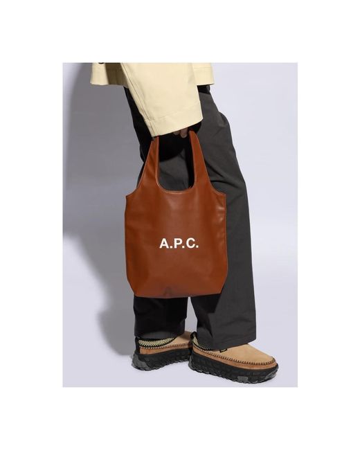 Bags > tote bags A.P.C. en coloris Brown