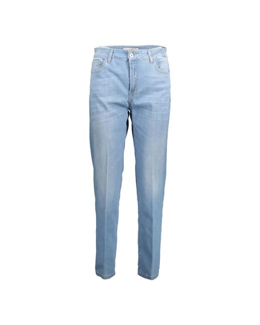 Jeans e pantalone in cotone blu chiaro di Kocca in Blue