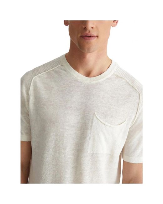 Liu Jo Weiße casual t-shirt in Gray für Herren