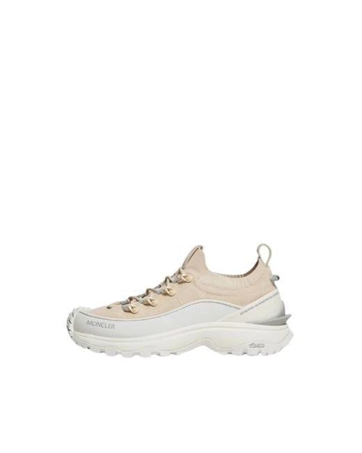 Moncler White Sneakers for men
