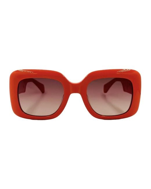 Kaleos Eyehunters Red Handgefertigte italienische stil sonnenbrille