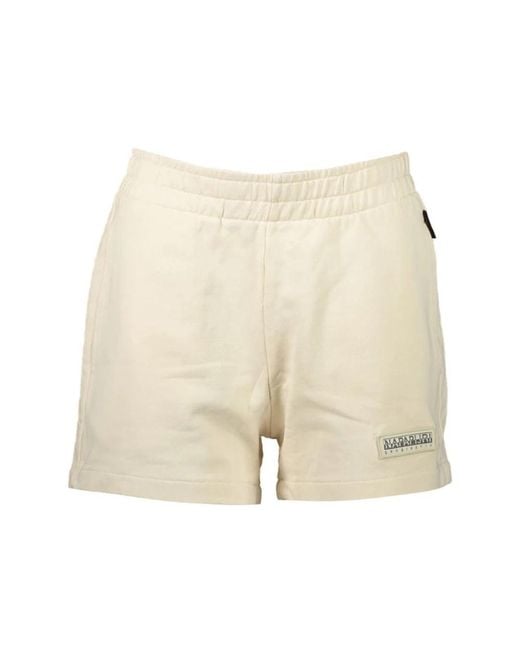Napapijri Short Shorts in het Natural