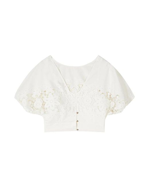 Patrizia Pepe White Blouses