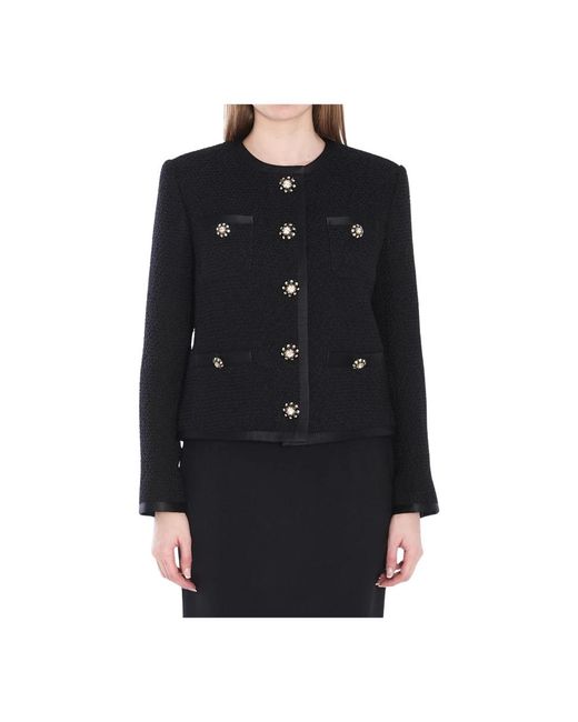 Dolce & Gabbana Black Tweed Jackets