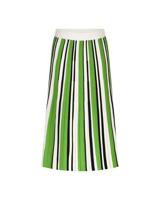 Max Mara Green Midi Skirts