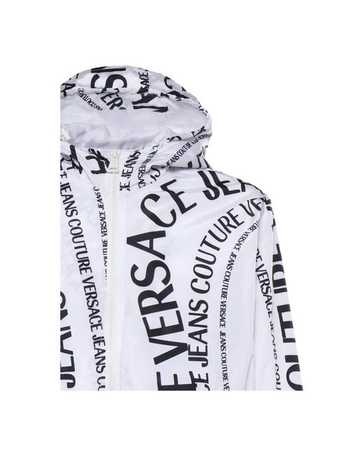Versace Jeans Couture Blue Bomber Jackets for men