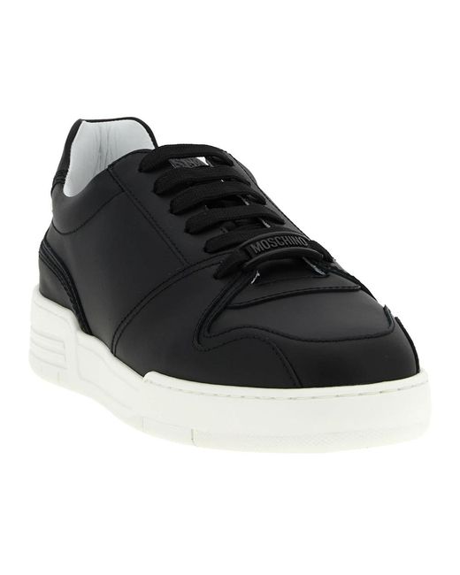 Moschino Black Sneakers for men