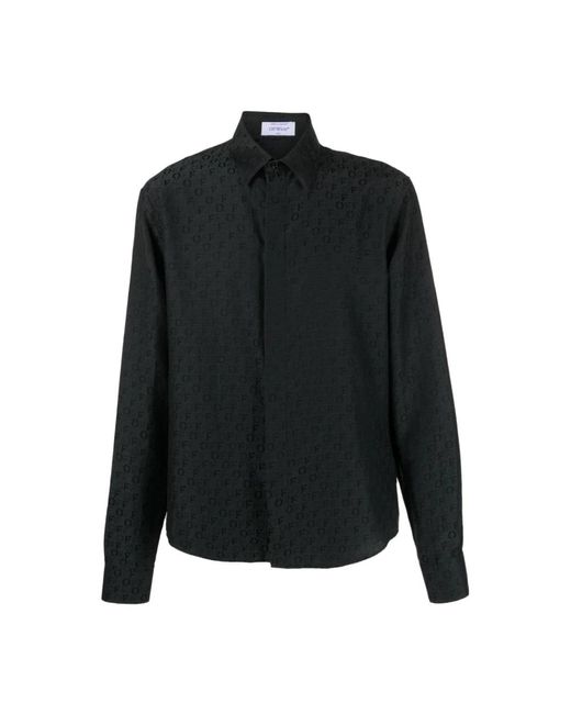Casual Shirts di Off-White c/o Virgil Abloh in Black da Uomo
