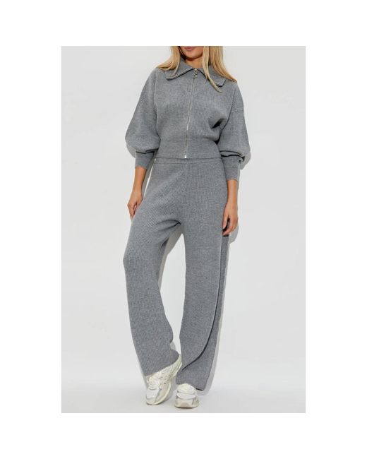 Sportmax Truien & Vesten ,Grijs ,Wol Wollen Vest Calipso in het Gray