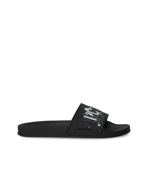 Shoes > flip flops & sliders > sliders DSquared² pour homme en coloris Black