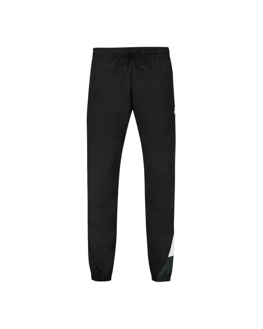 Le Coq Sportif Black Sweatpants for men