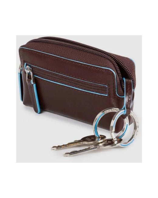 Piquadro Brown Keychains